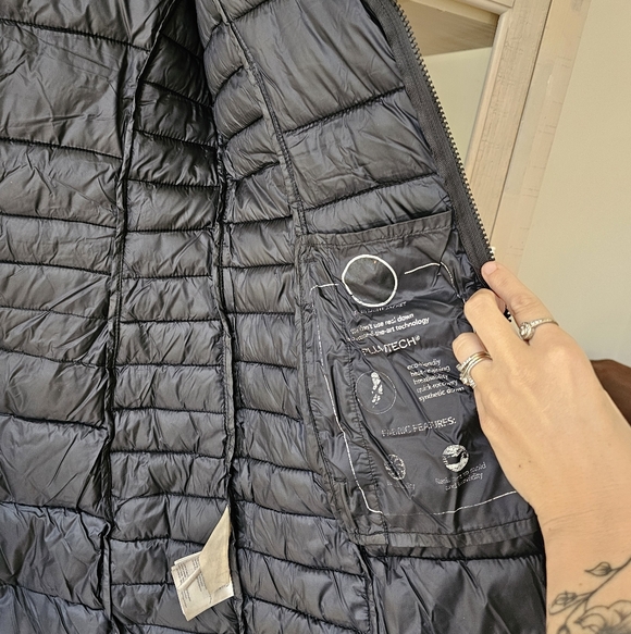 Save The Duck Iris Winter Coat Water Repellent Satin Puffer Jacket - Picture 9 of 16